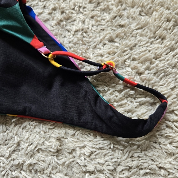 Beach Riot one piece swimsuit colorful artsy womens XS - Picture 5 of 9